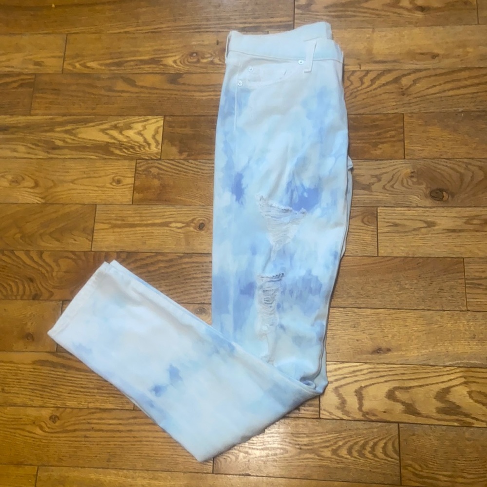 Beauty 7 for all mankind mid rise jeans